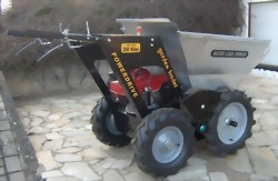 SchemaX Minidumper Automatik mit Mulde 5,5 PS HONDA Motor