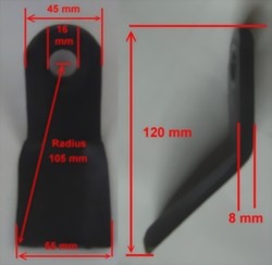 Schlegelmesser Y Messer Mulcher