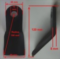 Schlegelmesser Y Messer Mulcher